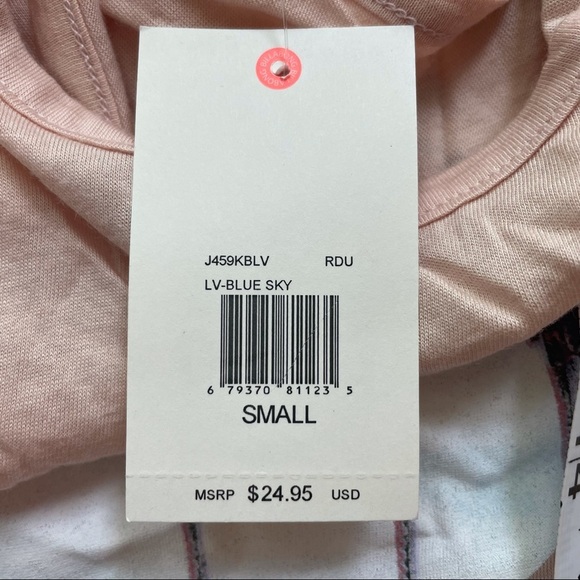 NWT BILLABONG PINK GRAPHIC TANK - S - Picture 6 of 8